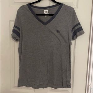 Grey v neck